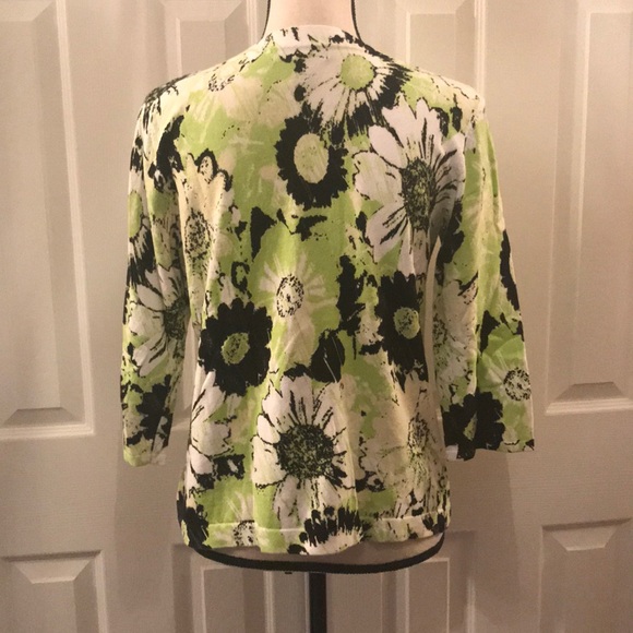 Floral Print Cardigan - Picture 4 of 6